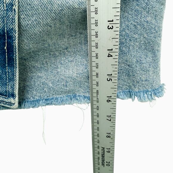 Free People East of Eden Belted Denim‎ Skirt Women’s Size 27 - Picture 6 of 6